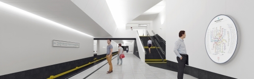 Названы победители конкурса на дизайн двух станций Большой кольцевой линии метро – Хуснуллин