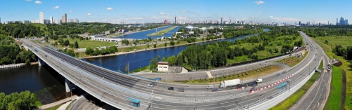 Запущено движение по новому Крылатскому мосту – Собянин