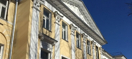Завершается реставрация главного здания Литературного института