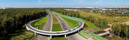 Открытие дороги между Киевским и Калужским шоссе – в фотоленте
