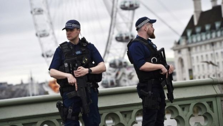 В Лондоне трое полицейских получили ножевые ранения (ВИДЕО)