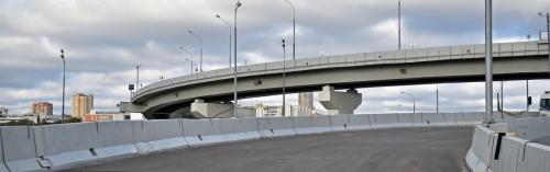 Развязку на пересечении МКАД с Волоколамским шоссе реконструируют