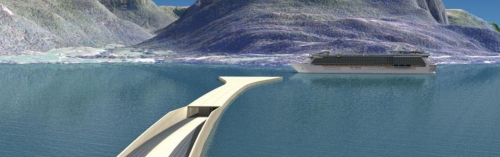 Первый плавающий подводный тоннель появится в Норвегии