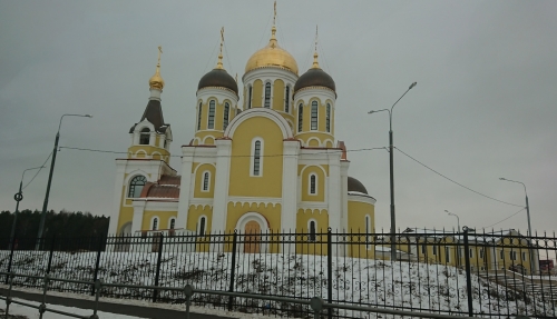 Храм в честь Александра Невского построили в Новой Москве