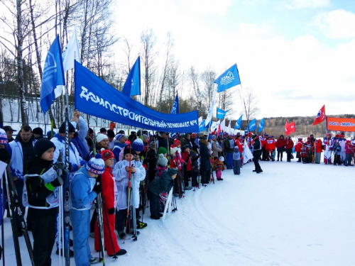 В «Лыжне строителей» приняли участие почти 1,5 тыс. человек