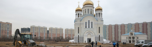Храм на 500 прихожан в Некрасовке введут в конце февраля