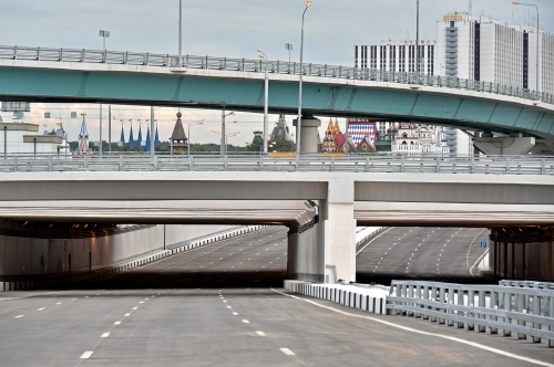В Москве введут 19 мостов, эстакад и тоннелей до конца года
