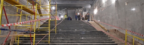 Подземный переход под улицей Наметкина построят до конца года