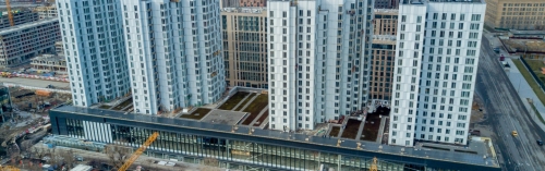 В ЖК «ЗИЛАРТ» ввели дом из четырех башен с подземным паркингом