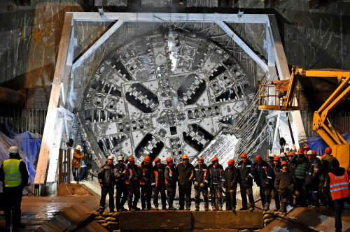 Московские метростроевцы выполнили сбойку первого тоннеля в Сербии
