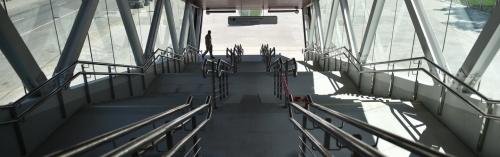 На станции МЦД-1 Долгопрудная построили надземный вестибюль