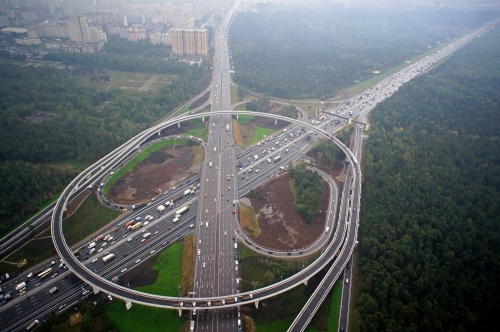 Движение на развязке МКАД–Волоколамское шоссе запустят в этом году