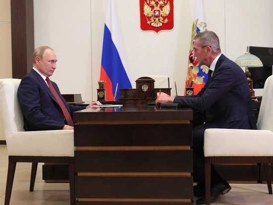 Путин провел встречу с гендиректором корпорации "Тактическое ракетное вооружение"