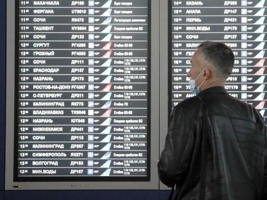 В Москве задержали более 50 авиарейсов из-за снегопада