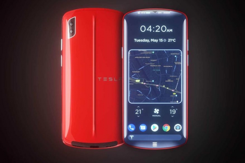 Илон Маск внезапно представил Tesla Phone с уникальными возможностями