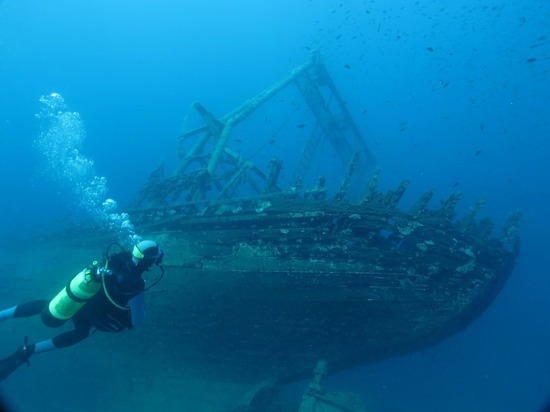 В США обнаружили затонувший 343 года назад "корабль-призрак"