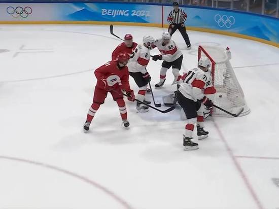 Сборная России по хоккею обыграла Швейцарию на ОИ-2022