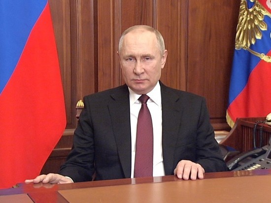 Эксперт «прочитал» язык тела Путина во время объявления о спецоперации