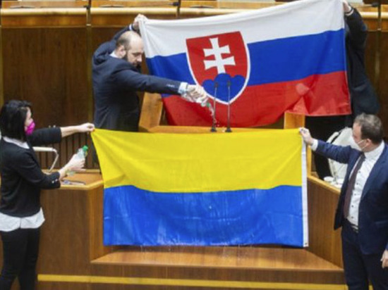 Киев требует извинений после инцидента в парламенте Словакии
