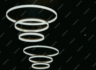 Подвесные светильники-кольца: современное решение для стильного освещения интерьера